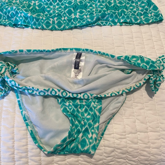 Two piece strapless tankini - Picture 3 of 5